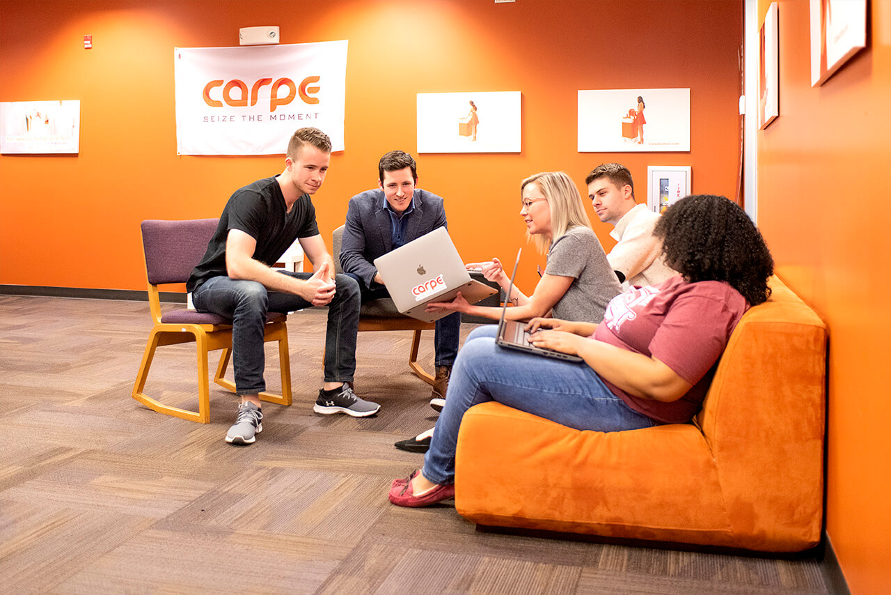 Group meeting at Carpe