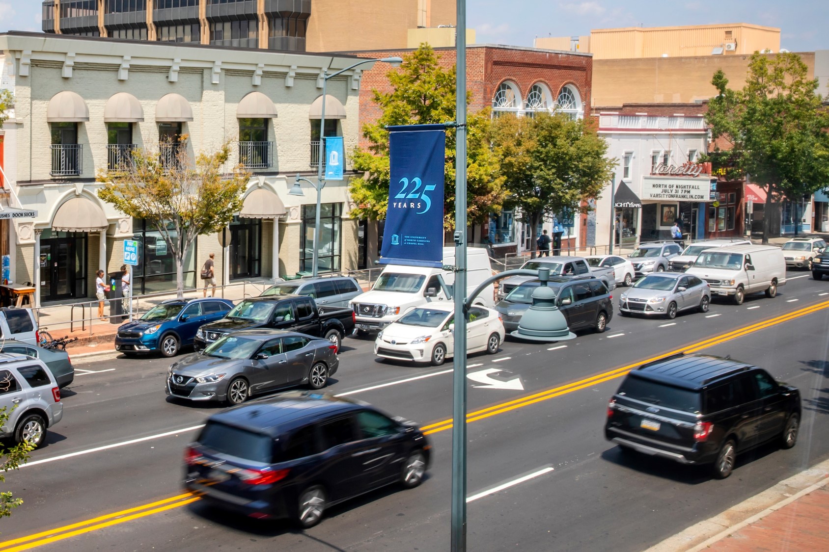 franklin-street-aerial-traffic